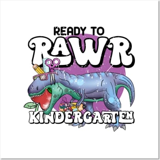 Ready to rawr kindergarten Posters and Art